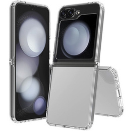 Huse pentru Samsung Galaxy Z Flip7 FE / Z Flip6, Fusion Hybrid, transparentă