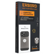 Huse pentru iPhone 15 Pro, ERBORD MagProtect Slide Camera, gri titan
