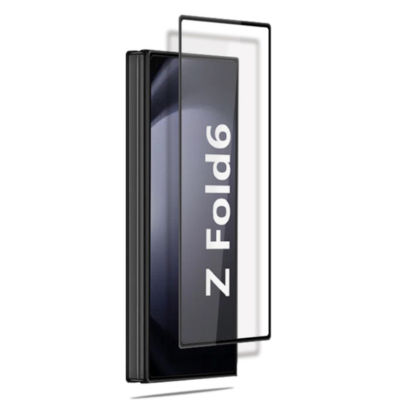 Mocolo Full Glue sticlă călită pentru Samsung Galaxy Z Fold6 5G, cadru negru