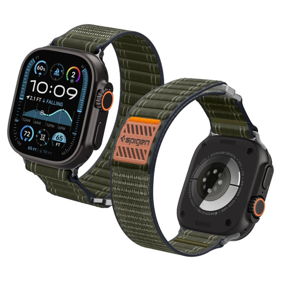 Curea Spigen WBF0 pentru Apple Watch 8/9/10/11/SE/Ultra 1/2 (44/45/46/49 mm)