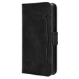 Cu clapetă pentru Motorola Moto G24 / G24 Power / G04, Card Slot, negru