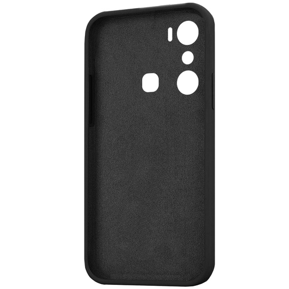 Husa pentru Infinix Hot 20i, Silicone Lite, negru