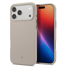 Carcasă Spigen pentru iPhone 17 Pro Max, Silicone Fit MagSafe, Stone