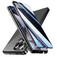 Husă pentru Samsung Galaxy S25 Ultra, Privacy Dual Glass, negru