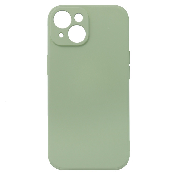 Husa pentru iPhone 15 Plus, Silicone Lite, verde