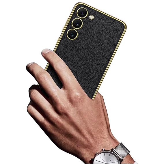 Huse pentru Samsung Galaxy S24, GKK Leather, negru