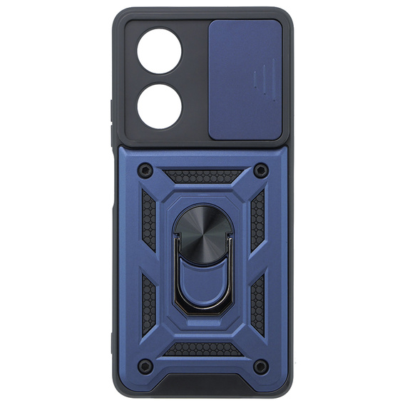 Husă blindată pentru Oppo A38 4G / Oppo A18 4G, CamShield Slide, albastru
