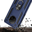 Husă blindată pentru Xiaomi Redmi Note 9T 5G, Nox Case Ring, albastru