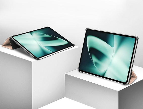 Husă pentru OnePlus Pad, Smartcase, roz rose gold