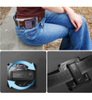 Husa blindată pentru Samsung Galaxy Z Flip 4 5G, Dexnor Clip Holder, violet