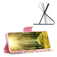 Cu clapetă pentru Xiaomi Redmi 13C / Poco C65, Wallet, tree of life, alb