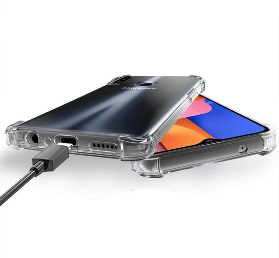 Huse pentru Samsung Galaxy A20S, Dropproof, transparentă
