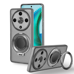 Husa pentru Honor Magic 6 Lite 5G, Glittery Magnetic, pentru MagSafe, negru