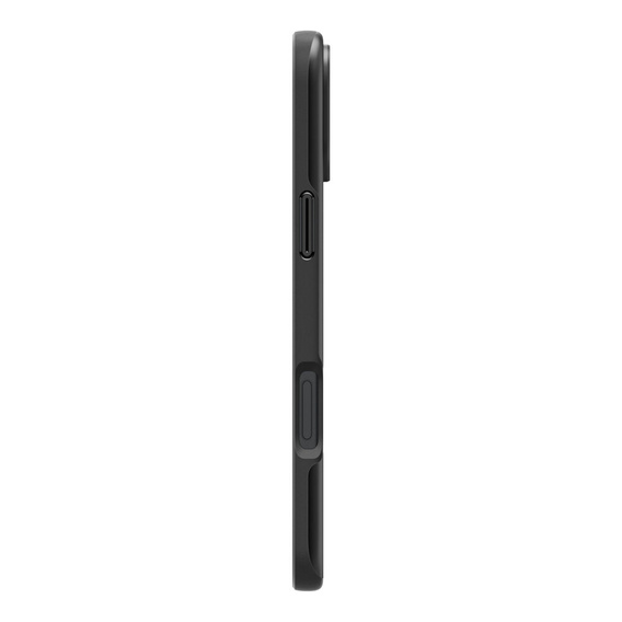 Carcasa Spigen pentru iPhone 16 Plus, Thin Fit Mag, gri + sticlă temperată 9H