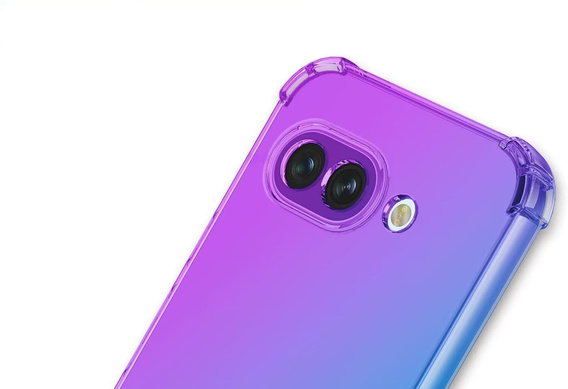 Husa pentru Google Pixel 9A, Gradient Dropproof, Violet / albastru