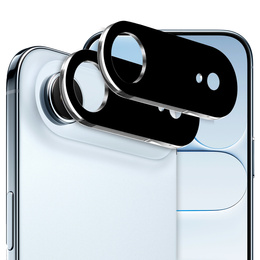 Sticlă temperată pentru camera foto pentru iPhone 16 Pro / 16 Pro Max, transparentă
