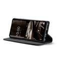 Husa CASEME pentru Samsung Galaxy A04S / A13 5G, Leather Wallet Case, negru
