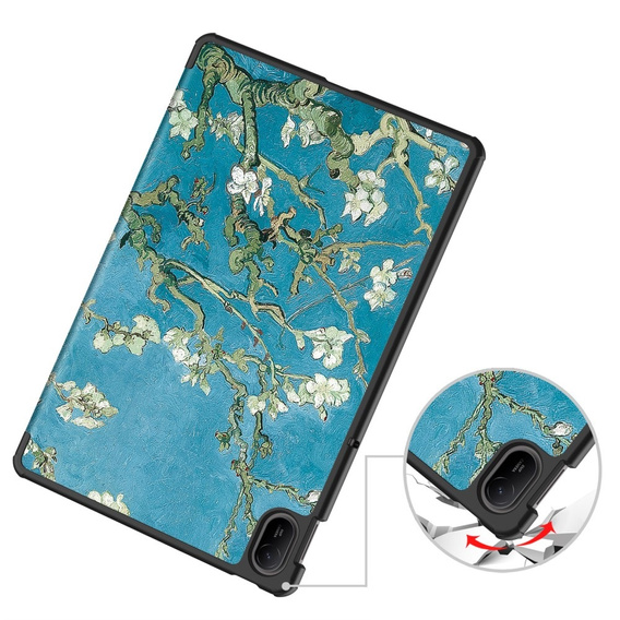 Husă pentru Huawei MatePad SE 11 2024, Smartcase, sakura