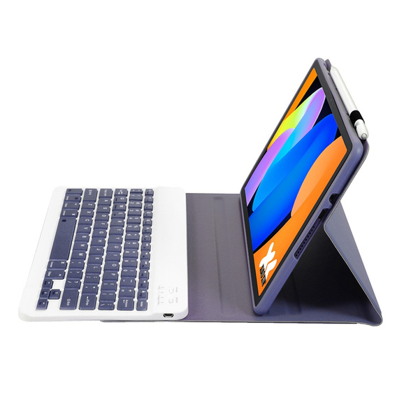 Tastatura Bluetooth pentru Lenovo Idea Tab 11" 2025 TB336FU TB336ZU, violet