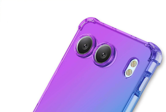 Husa pentru OnePlus Nord 4, Gradient Dropproof, Violet / albastru
