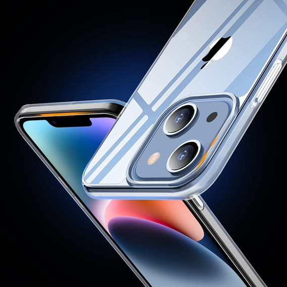 Huse pentru iPhone 14 Plus, Premium Armor Slim, transparentă