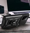 Husă blindată pentru Realme GT 7 Pro, CamShield Slide, negru