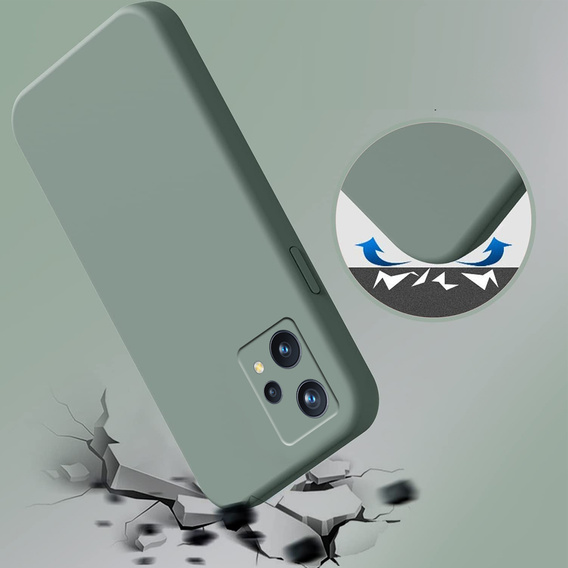 Husa pentru Realme 9 Pro / OnePlus Nord CE 2 Lite 5G, Silicone Lite, verde
