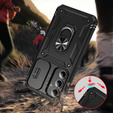 Husă blindată pentru Samsung Galaxy S24+ Plus, CamShield Slide, negru