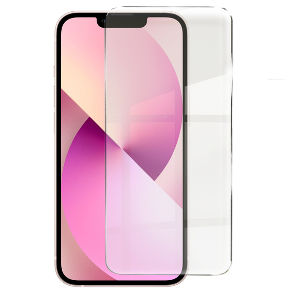 Husă pentru iPhone 13, pentru MagSafe, ERBORD Matt Case, roz + sticlă pentru ecran