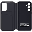 Caz original Samsung pentru Galaxy S23 FE, S View Wallet Cover, negru