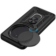 Husă blindată pentru Honor Magic 7 Pro, CamShield Slide, negru