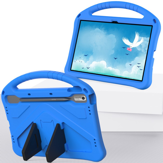Husa pentru copii pentru Lenovo Tab P11 Pro Gen 2, Husa pentru copii cu mâner, roz