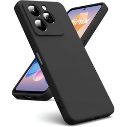 Husa pentru Infinix Hot 40i, Silicone Lite, negru