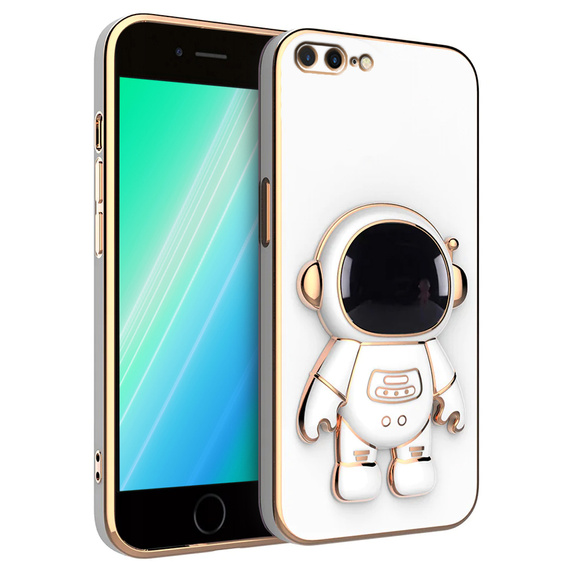 Huse pentru iPhone 7 Plus / 8 Plus, Astronaut, alb