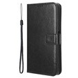 Crazy Horse Wallet flap caz pentru Xiaomi 15T