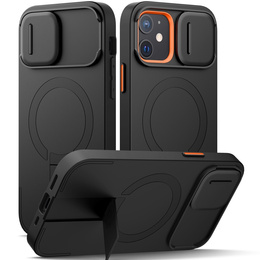 Husă pentru iPhone 12 / 12 Pro, Suritch Shockproof, pentru MagSafe, negru