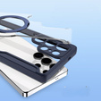 Dux Ducis Huse pentru Samsung Galaxy S25 Ultra, Skin X Pro, MagSafe, albastru închis