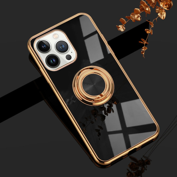 Huse pentru iPhone 13 Pro, Electro Ring, negru