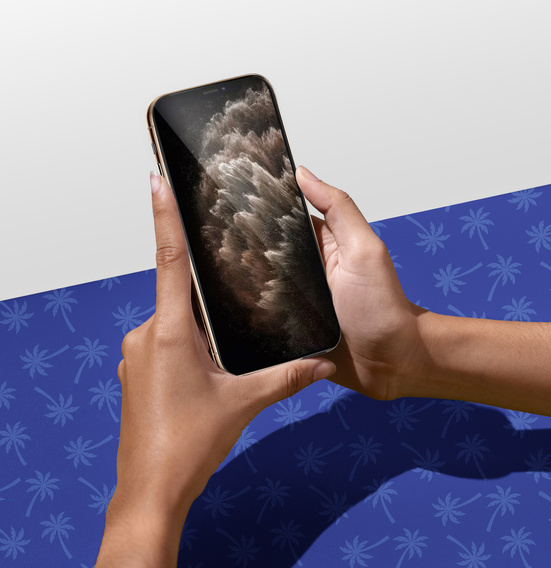 Sticlă temperată Diamond Palm pentru iPhone 11 Pro Max