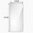 2x sticlă călită pentru Samsung Galaxy A15 4G / A15 5G / M15, ERBORD 9H Hard Glass pe ecran