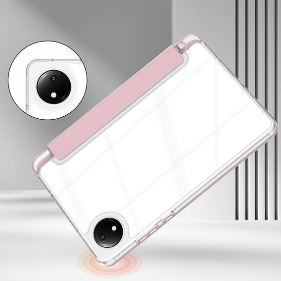 Husă pentru Xiaomi Redmi Pad SE 8.7", Origami, roz rose gold