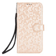 Husa cu clapetă pentru Honor 400 5G, Wallet Rhombus, roz