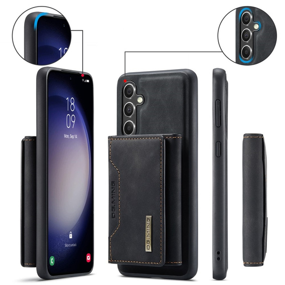 Huse pentru Samsung Galaxy A56 5G, DG.MING 2in1, negru