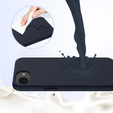Huse pentru iPhone 16e, Silicone MagSafe, albastru închis