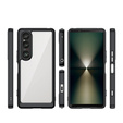 Huse pentru Sony Xperia 1 VI, Fusion Hybrid, transparent / negru
