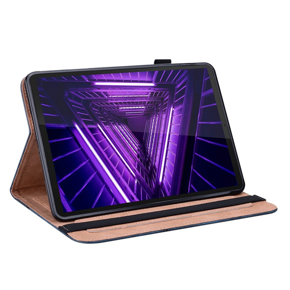 Husă pentru Lenovo Tab M10 Plus 10.6 Gen 3 TB-125F TB-128F, Butterfly, albastru