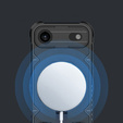 Husă pentru iPhone Air, pentru MagSafe, blindată cu suport, negru