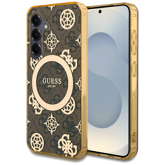 Husă GUESS Magnetic IML Peony pentru Samsung Galaxy S25