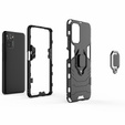 Huse pentru Xiaomi Redmi Note 10/10S, Kickstand Ring, negru