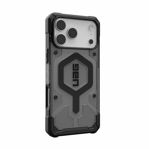Carcasă Urban Armor Gear pentru iPhone 17 Pro Max, Pathfinder MagSafe, cenușă/negru